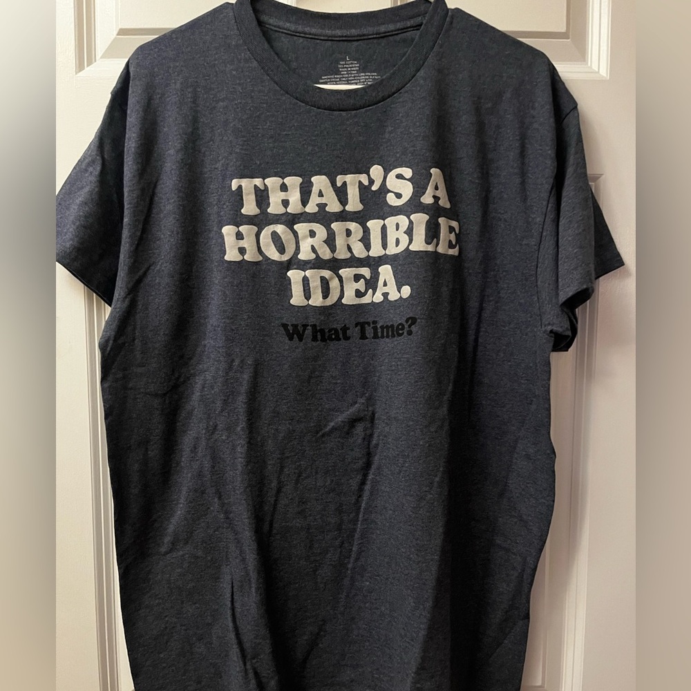 Men's Graphic T-Shirt - Dark Heather blue